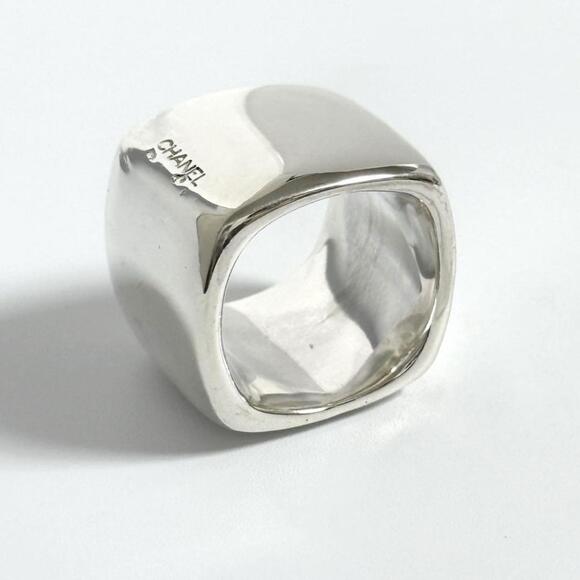 CHANEL Vintage Silver Ring